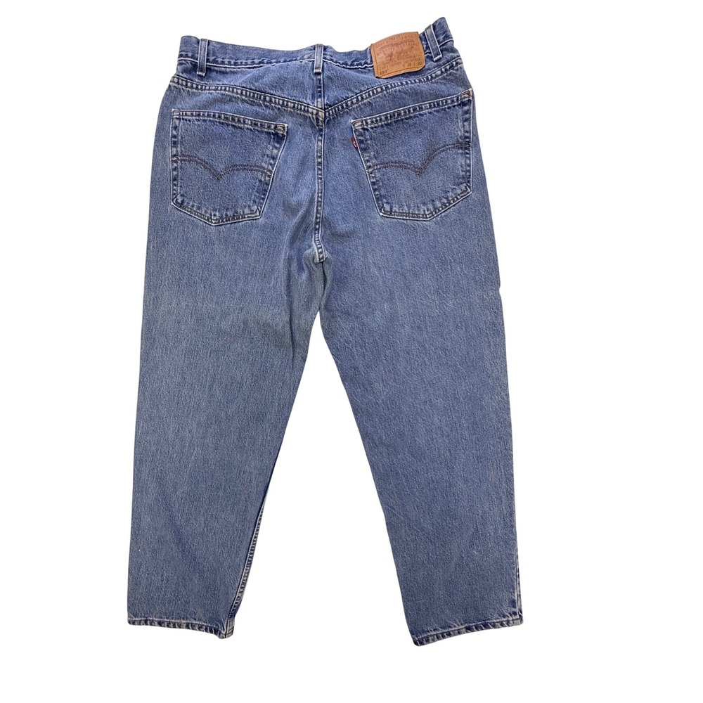 Levis 550 Relaxed Fit Jeans Mens 38x30 Medium Wash Blue Denim 00550-4891 - Picture 2 of 9